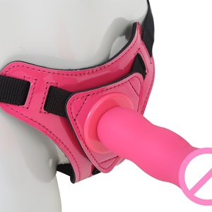 Dildo Lésbico Portátil, Pantalones de Cuero para Coqueteo, Masturbador Femenino, Emulación de Silicona, Artículos Sexuales para Adultos, Juguetes Alternativos - Product Image 3