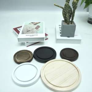 BOGLASS Modern El Üflemeli Özel Renkli Şeffaf Borosilikat Toz Geçirmez Vitrin Cam Kubbesi Ahşap/Bambu Tabanlı - Product Image 2