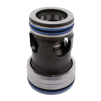 Válvula de cartucho hidráulica Rexroth LC16A LC25A de 2/2 vías, tipo Poppet, ISO 7368, NG16 NG25, 420 bar