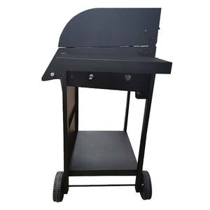 <span class=keywords><strong>Barbecue</strong></span> à <span class=keywords><strong>gaz</strong></span> multifonctionnel à double brûleur pour <span class=keywords><strong>balcon</strong></span> et usage domestique, grande capacité - Product Image 4