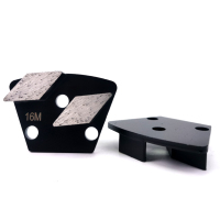 SUMO Disque de béton diamant trapézoïdal à double segment de requin à liaison métallique moyenne pour rectifieuse de béton ASL XINGYI