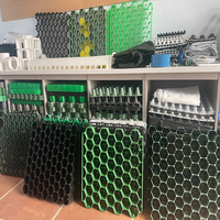 Geomalla de HDPE Plástica Moderna Personalizada, de Alta Resistencia y Tenacidad, para Construcción de Carreteras, Caminos de Entrada y Césped