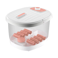 2025 masseur électrique de spa de pied avec la chaleur Massage automatique de bain pour le bain de chaleur de roues de pédicure pour le trempage chauffé confortable