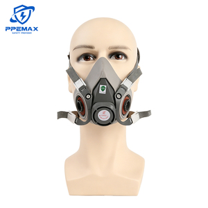 Mascarilla de gas de media cara de caucho TPE 6200, novedad 2026, <span class=keywords><strong>respirador</strong></span> químico reutilizable antipolvo y tóxico <span class=keywords><strong>para</strong></span> trabajos de <span class=keywords><strong>pintura</strong></span> en coches con pulverizador - Product Image 4