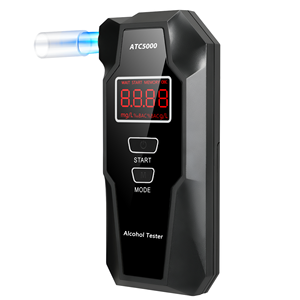 Портативный алкотестер и детектор алкоголя с топливным элементом, модель ACT5000, черный - Product Image 3
