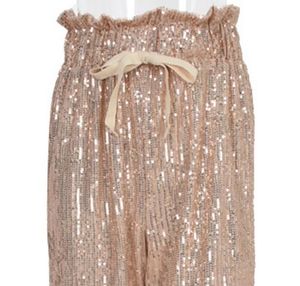 2022 nuova moda lucida <span class=keywords><strong>pantaloni</strong></span> da <span class=keywords><strong>donna</strong></span> con coulisse a vita alta con strascico con paillettes e perline <span class=keywords><strong>pantaloni</strong></span> lunghi da <span class=keywords><strong>donna</strong></span> - Product Image 6