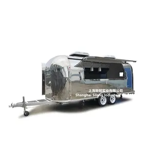 Silang Airstream Food Trailer Mobile Restaurant for usa