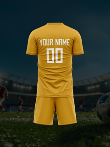 Maillot de football américain de haute qualité imprimé à manches courtes personnalisé avec noms d'équipe/joueurs unisexe adulte - Product Image 5