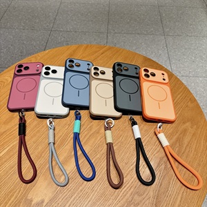 <span class=keywords><strong>Funda</strong></span> Magnética Anticaída para Teléfono Celular <span class=keywords><strong>con</strong></span> Decoración de <span class=keywords><strong>Cuerda</strong></span> Colgante, a Prueba de Golpes, Antipérdida, para <span class=keywords><strong>iPhone</strong></span> 17 18 <span class=keywords><strong>Pro</strong></span> Max 14 15 16 - Product Image 1