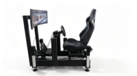Cockpit de simulation de course modulaire en aluminium anodisé 6063-T5 40160 personnalisé, prêt pour transmission directe, pour simulateur VR commercial