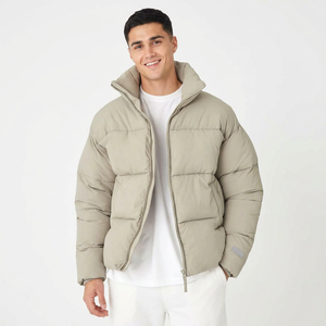 Nouveau hiver matériau doux léger coupe-vent hommes extérieur doudoune hommes hiver rembourré manteaux bulle doudoune veste - Product Image 1