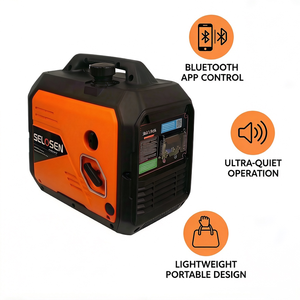 <span class=keywords><strong>Generador</strong></span> Portátil SELOSEN de 48V 60V 72V, 3.5KVA, Gasolina, 4 Tiempos, Arranque Remoto, 3.2KW, Silencioso e <span class=keywords><strong>Insonorizado</strong></span> - Product Image 3