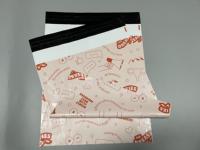Sacs d'expédition en polyéthylène imperméables imprimés sur mesure avec fermeture autocollante pour les boutiques de vêtements et l'emballage d'expédition e-commerce