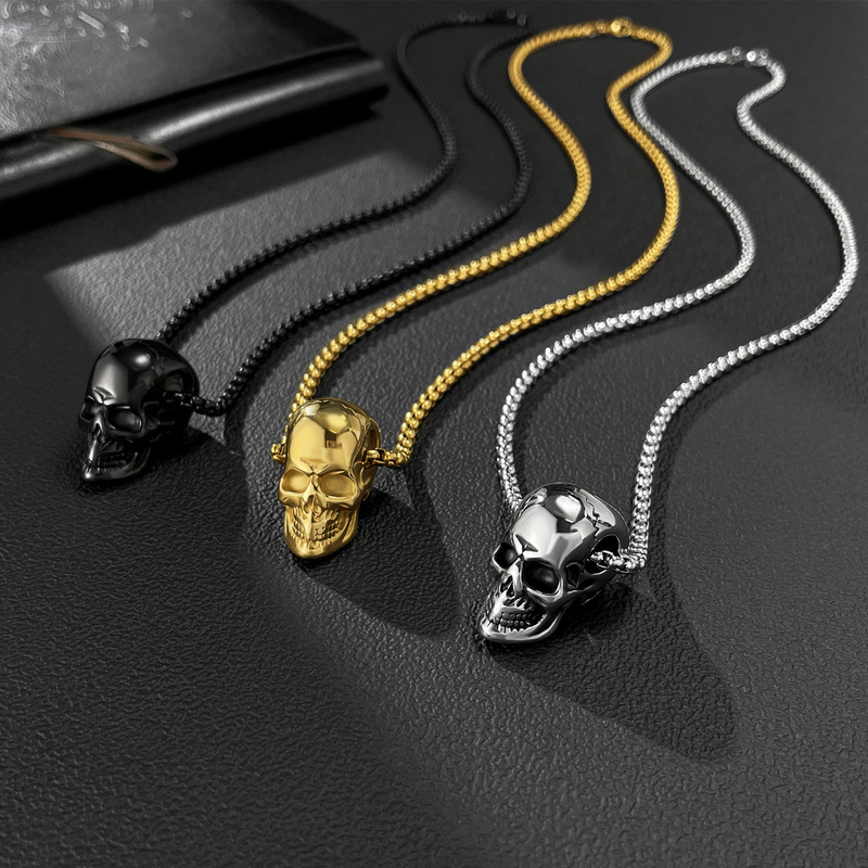 Creative Double Heart Pendant Classic Gold