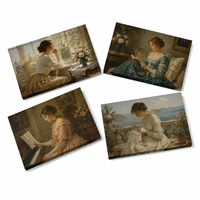 Xinhangchen Tableau sur toile Art déco Femme sexy nue 16x24 pouces, Décoration murale pour chambre, mariage et Ramadan