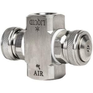 Buse mécanique Hang Hao en acier inoxydable 304, injecteur atomiseur réglable pour deux fluides (air et liquide) - Product Image 3