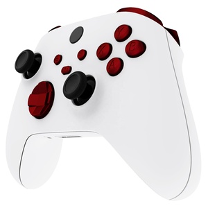 EXtremeRate Kits de boutons 13-en-1 rouge scarlat mat UV pour manette Xbox Series X/S - Product Image 3
