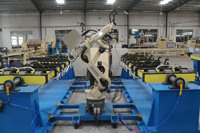 Hwashi Robot las MIG, Robot las untuk Robot las Robot untuk rak penyimpanan sinar bingkai