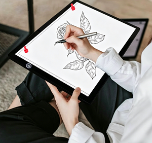 Tablette lumineuse LED ultra-mince USB A4 A3 A2 pour traçage et dessin de tatouages - Product Image 1