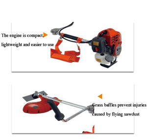 Multi-functional High-<b>power</b> Gasoline Lawn Mower Small 4-stroke Backpack HHgcj Gasoline Lawn Mower Weeder Removing Machine Small - Product Image 2