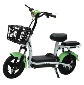 Vélo électrique biplace pour adultes de style Phantom, 48V 350W, moteur sans balais, alimenté par batterie, directement de l'usine, petit modèle deux places - Product Image 1