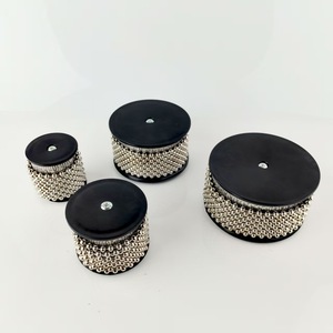 Chaîne de perles métalliques Cabasa Shaker de 6,5/8,5/11,5/13 cm en gros – Accessoire d'accompagnement pour Cajon et Instrument de percussion - Product Image 6
