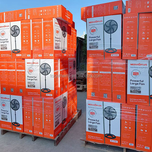 Bán buôn năng lượng mặt trời có thể sạc lại pin Powered xách tay quạt năng lượng mặt trời cho nhà cắm trại và cứu trợ khẩn cấp 16 inch tầng <span class=keywords><strong>Fan</strong></span> - Product Image 4