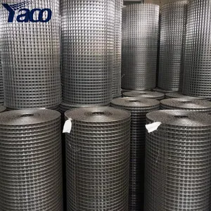 1/2" 1" 2" Metal Square Stainless Steel Welded Wire Mesh Price For Chicken Snake Fencing