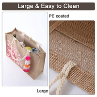 Bangladesh Chine fabricants de Offre Spéciale utilisé à la main cadeau plage transporteur toile de jute Jute tissu Gunny Sack Shopping sacs fourre-tout