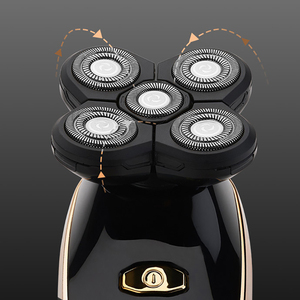 Recortadora de Barba Recargable de Cinco Cuchillas, Impermeable, para Hombres, con Fuente de Alimentación USB, para Uso Doméstico, en Hoteles, para Cortar el Vello Facial - Product Image 3