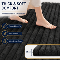 Tapis en fausse fourrure de lapin tressée, ultra doux, antidérapant, pour cadeaux d'entreprise haut de gamme, approvisionnement en gros