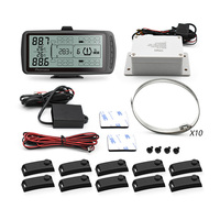 Moniteurs universels 110 pneus Capteur TPMS interne Heavy Duty B Double TPMS Camion avec 10 roues