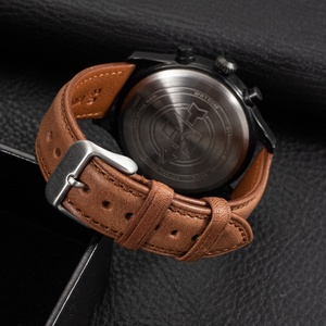 Mode Horlogeband Strap Sport Vintage Lederen