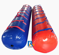 Vente chaude Personnalisé Jeu D'équipe En Plein Air PVC Gonflable Saut Tube De Marche Amusement Familial Gonflable Saut De Course Saucisse