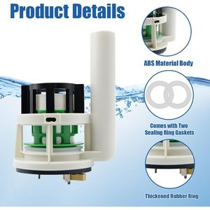 Pièce de rechange pour valve de chasse d'eau de toilettes de 3 pouces, compatible avec les toilettes monobloc de la série TOTO THU Tower - Product Image 4
