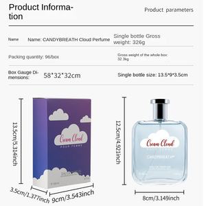 Perfume para Hombre y Mujer, Explosiones Transfronterizas de <span class=keywords><strong>Filipinas</strong></span>, Nubes, Fragancia Ligera y Duradera, <span class=keywords><strong>Colonia</strong></span> Fresca y Natural, Aroma Gourmet - Product Image 2