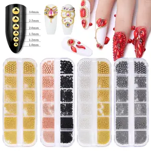 Großhandel Kristall Nagel Strass Super Shine Glitter Glass teine Diamant Flat Back Nail Art Strass für Nail Art