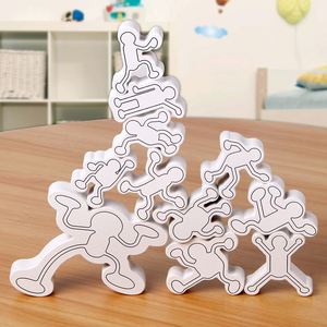 2 3 4 Year Old Boys Girls <b>Building</b> Challenge Game Kids Fun Puzzle 13Pcs Wooden Balance <b>Blocks</b> - Product Image 1