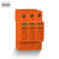 Parafoudre DC 1200VDC Classe B+C 3P Protection contre les surtensions 50KA Type T1+T2 Matériau PBT