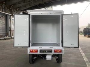 Tricycle électrique de livraison à <span class=keywords><strong>3</strong></span> <span class=keywords><strong>roues</strong></span> EEC, cabine ouverte, <span class=keywords><strong>chariot</strong></span> de transport, moteur 2000-3000W, charge utile de 300-400 kg, pour la livraison de nourriture rapide, congélateur - Product Image 4