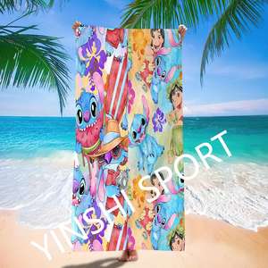 Meilleure vente points serviette de plage enfants bain serviettes de bain pour enfants émission de télévision cadeau pour garçons filles - Product Image 4