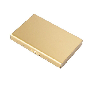กล่องใส่นามบัตร 6 ช่อง สแตนเลสสตีล ที่ใส่บัตรเครดิตแบบมินิมอล 2 ชิ้น CardsVicloon - Product Image 5