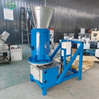 Machine à granulés de bois entraînée par tracteur, pour granulés de fumier de vache et biocarburant, avec moteur principal en état neuf