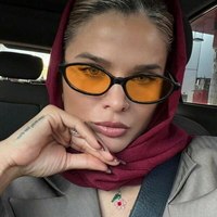 2025 haute qualité UV400 nuances avec matériaux de lentille personnalisable mode oeil de chat forme plein cadre lunettes de soleil pour les femmes