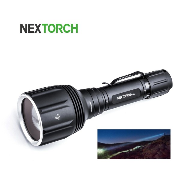 2 km Beam Distance White Laser Tactical Flashlight LEP Flashlights Nextorch T20L for Searching Hunting Tactical Flashlight