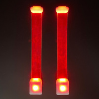 Bracelet LED Lumineux Fluorescent Professionnel pour Fêtes, Vente en Gros Usine, Nouveauté, Design Tendance
