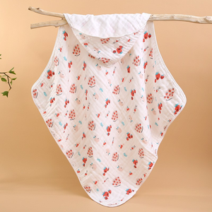 Bata de Baño con Capucha para Bebé, Toalla de Baño para Niños, Mantas Mualin con Capucha para Recién Nacidos - Product Image 1