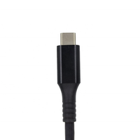 Câble de charge personnalisé en gros, affichage des données, type c vers type c, pour Android, câble de charge en nylon/kevlar