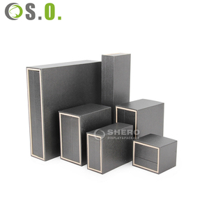 Custom OEM ODM Imitation Leather Paper Drawer <b>Jewelry</b> Box Manufacturer Velvet Insert Fine Jewellery Storage Container - Product Image 2