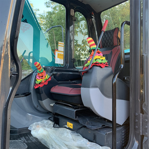 Excavatrice d'occasion Kobelco SK75, marque japonaise d'origine, 7,5 tonnes, mini-excavatrice sur chenilles en caoutchouc. - Product Image 6